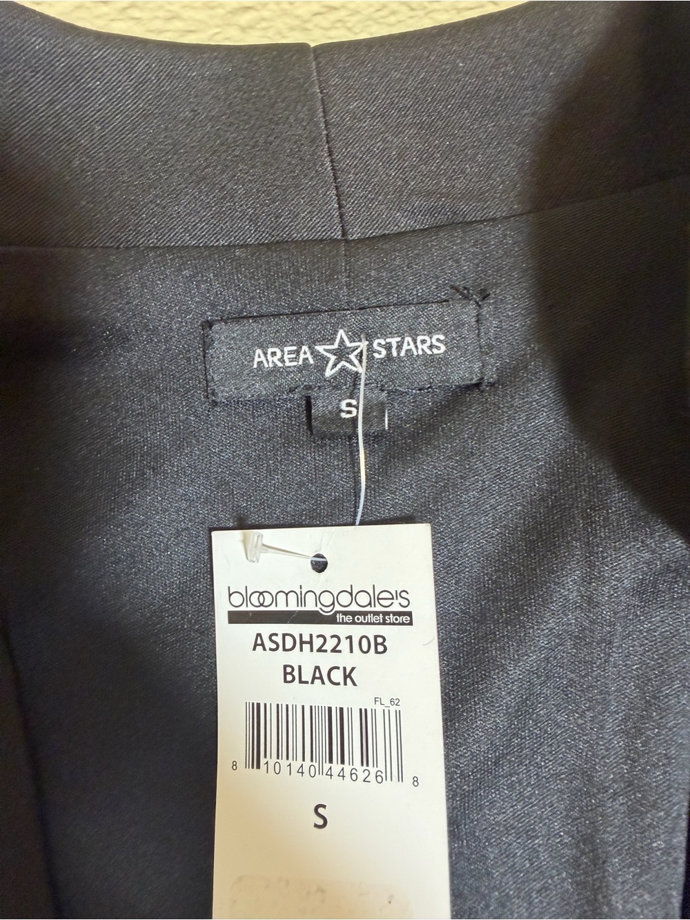 Area Stars Black Sleeveless Shawl Collar Sheath Dress NWT Size Small - Picture 4 of 6